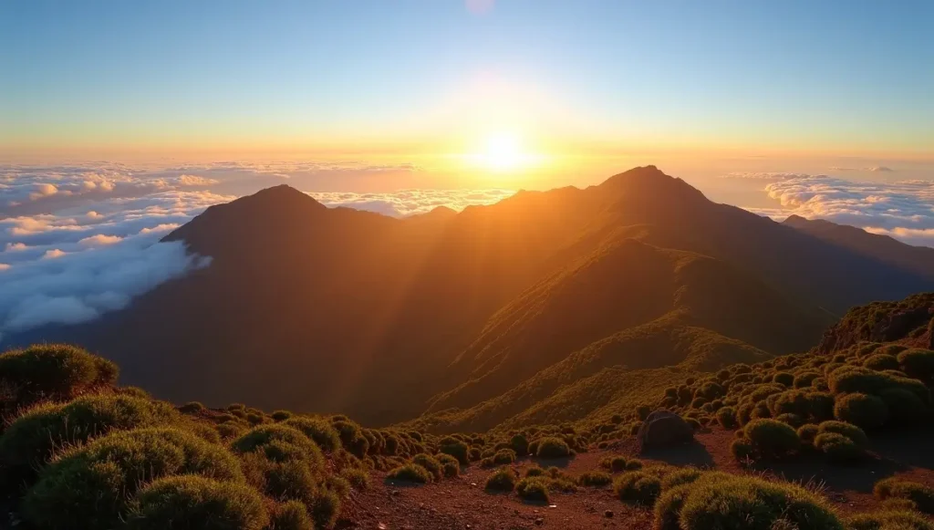 Мадейра осенью: рассвет на Pico do Areeiro и тропа PR1 Areeiro–Ruivo