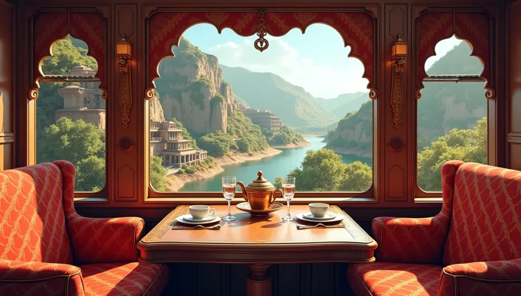 Поезд Maharajas’ Express в Индии