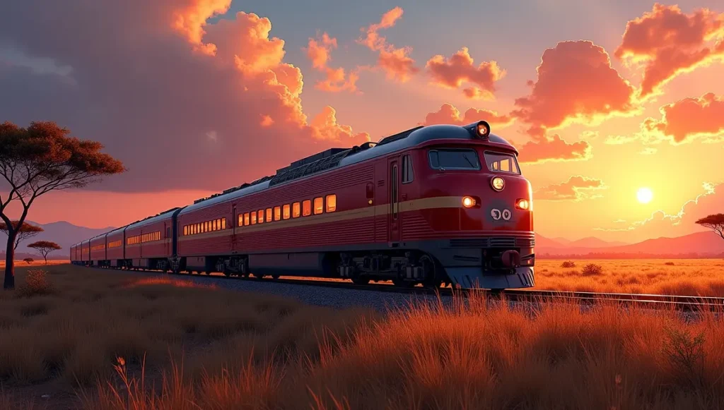 Поезд Shongololo Express в Южной Африке